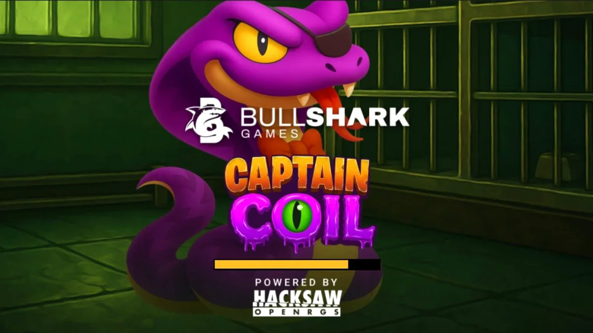 Tampilan layar permainan slot Captain Coil dengan tema laboratorium steampunk